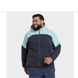 Men’s Fleece Full Zip Hooded Sweatshirt